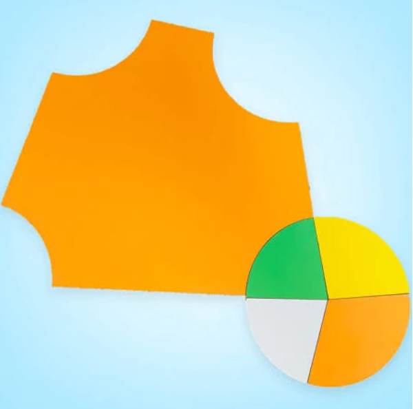 Angle Sum Property of Quadrilateral — math lab activity kit for schools (Polygon Learning)