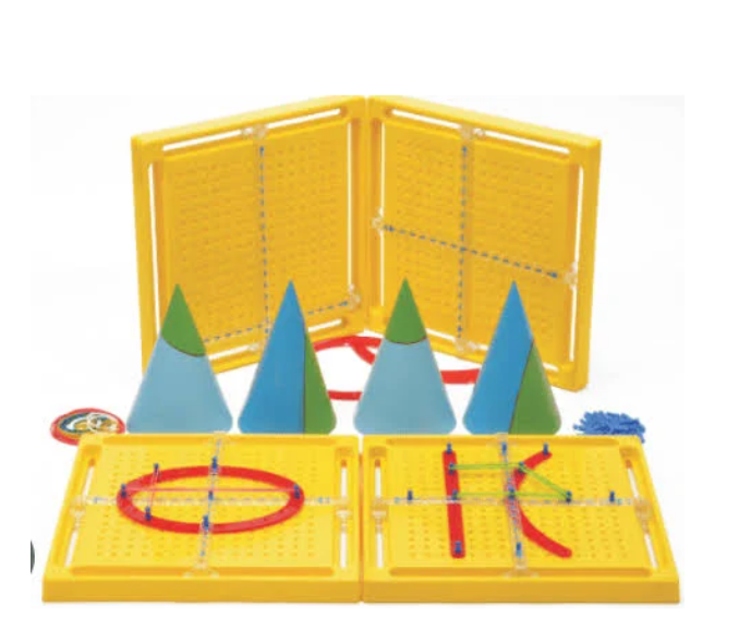 Conic Section with Standard Equation — math lab activity kit for schools (Higher Math)